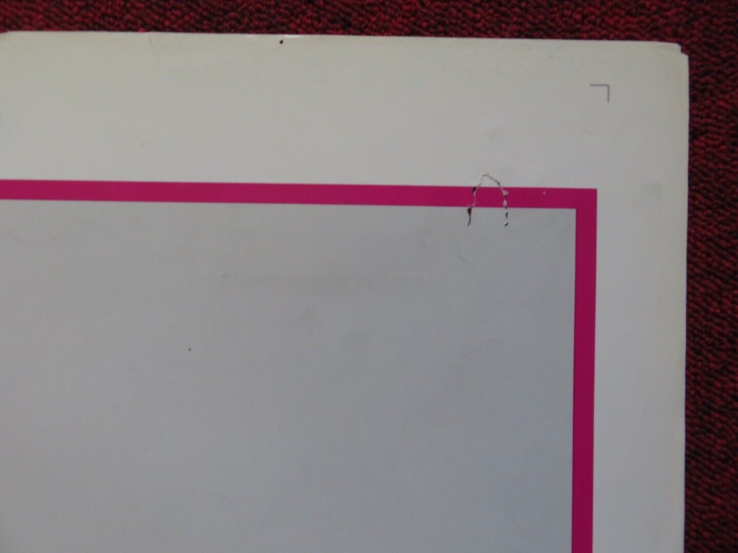 STIGMA FOLDED US ONE SHEET POSTER PHILIP MICHAEL THOMAS HARLAN POE 1972 - Rendezvous Cinema