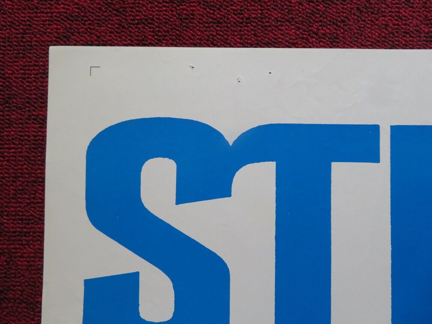 STILETTO US ONE SHEET POSTER ALEX CORD BRITT EKLAND 1969 Movie posters