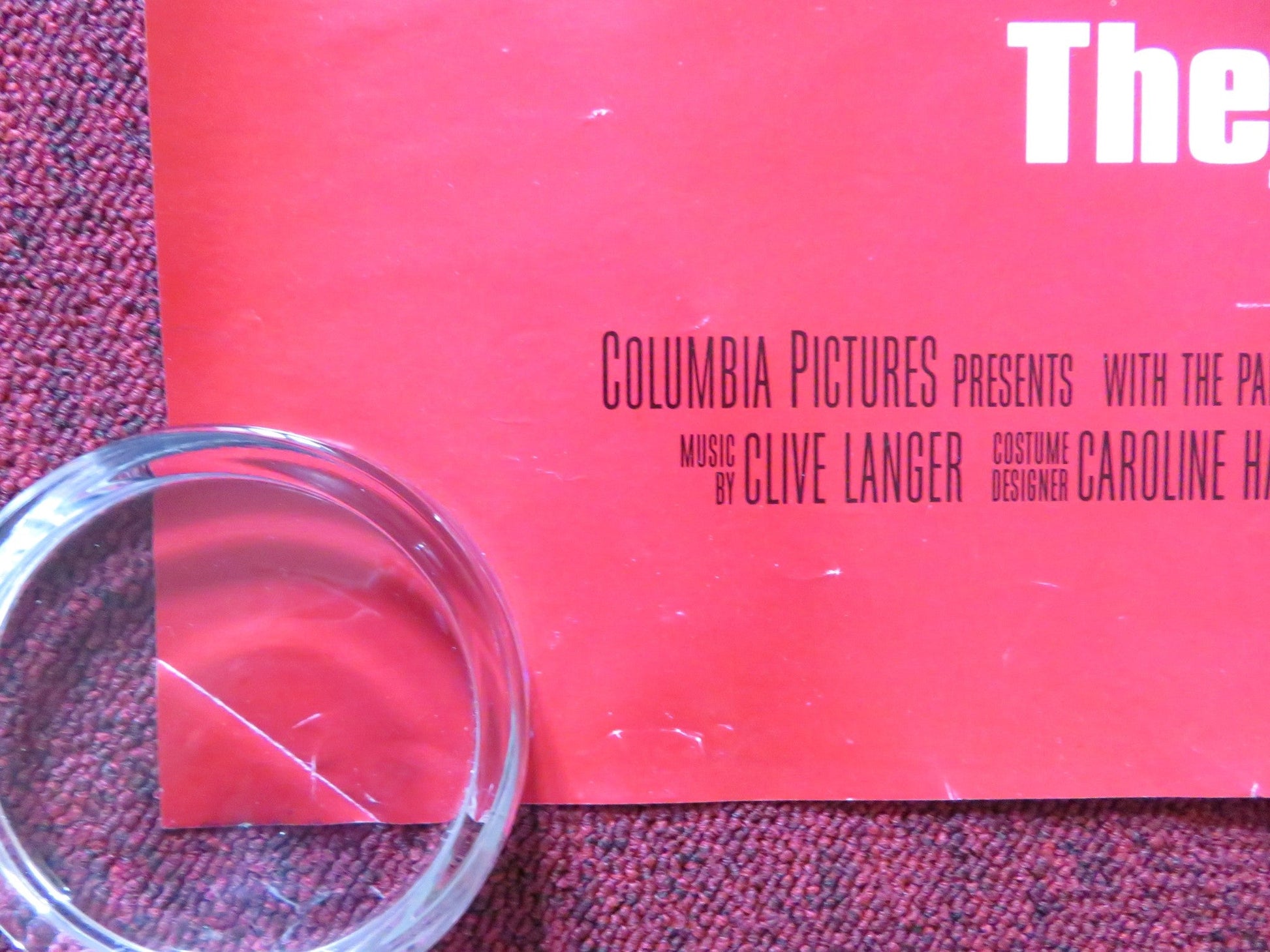 STILL CRAZY UK QUAD (30"x 40") ROLLED POSTER STEPHEN REA BILLY CONNOLLY 1998 Rendezvous Cinema Movie posters