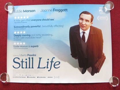STILL LIFE UK QUAD (30"x 40") ROLLED POSTER EDDIE MARSAN JOANNE FROGGATT 2013 Rendezvous Cinema Movie posters
