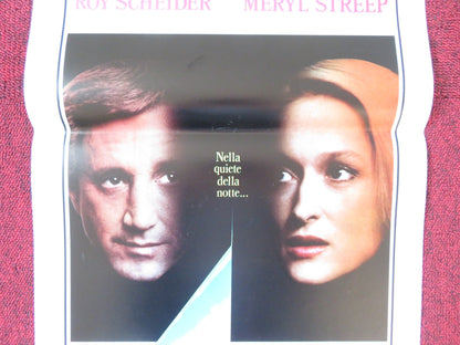 STILL OF THE NIGHT ITALIAN LOCANDINA POSTER ROY SCHEIDER MERYL STREEP 1983 Rendezvous Cinema Movie posters
