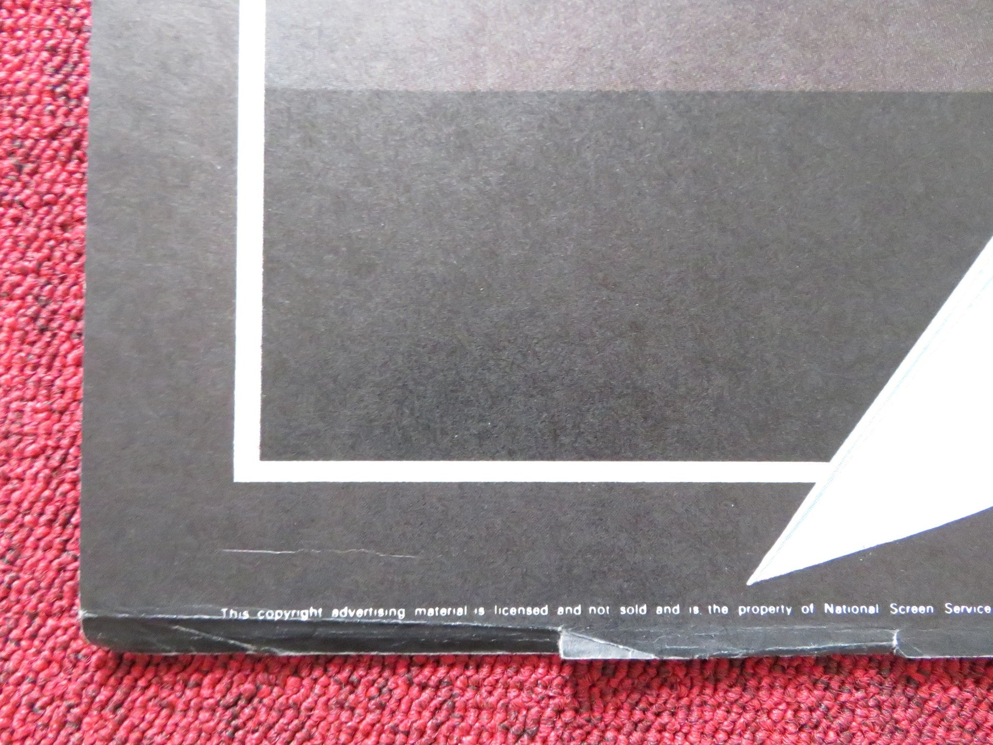 STILL OF THE NIGHT UK QUAD POSTER FOLDED ROY SCHEIDER MERYL STREEP 1982 Rendezvous Cinema Movie posters