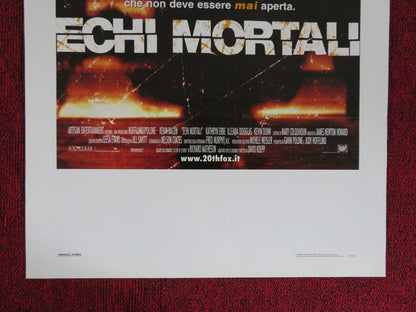 STIR OF ECHOES ITALIAN LOCANDINA (27.5"x13") POSTER KEVIN BACON K ERBE 1999 Movie posters