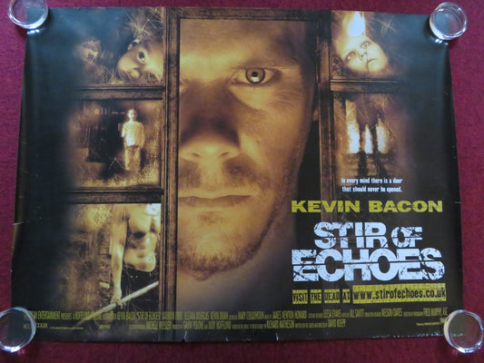 STIR OF ECHOES UK QUAD (30"x 40") ROLLED POSTER KEVIN BACON KATHRYN ERBE 1999 Rendezvous Cinema Movie posters