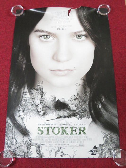 STOKER UK ONE SHEET ROLLED POSTER MIA WASIKOWSKA NICOLE KIDMAN 2013 Rendezvous Cinema Movie posters