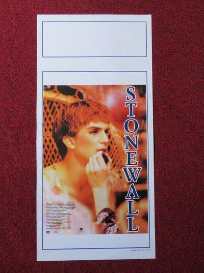 STONEWALL ITALIAN LOCANDINA (27.5"x13") POSTER GUILLERMO DIAZ 1996 Movie posters