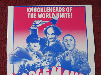 STOOGEMANIA AUSTRALIAN DAYBILL POSTER SID CAESAR THOMAS COLEMAN 1985 Rendezvous Cinema Movie posters