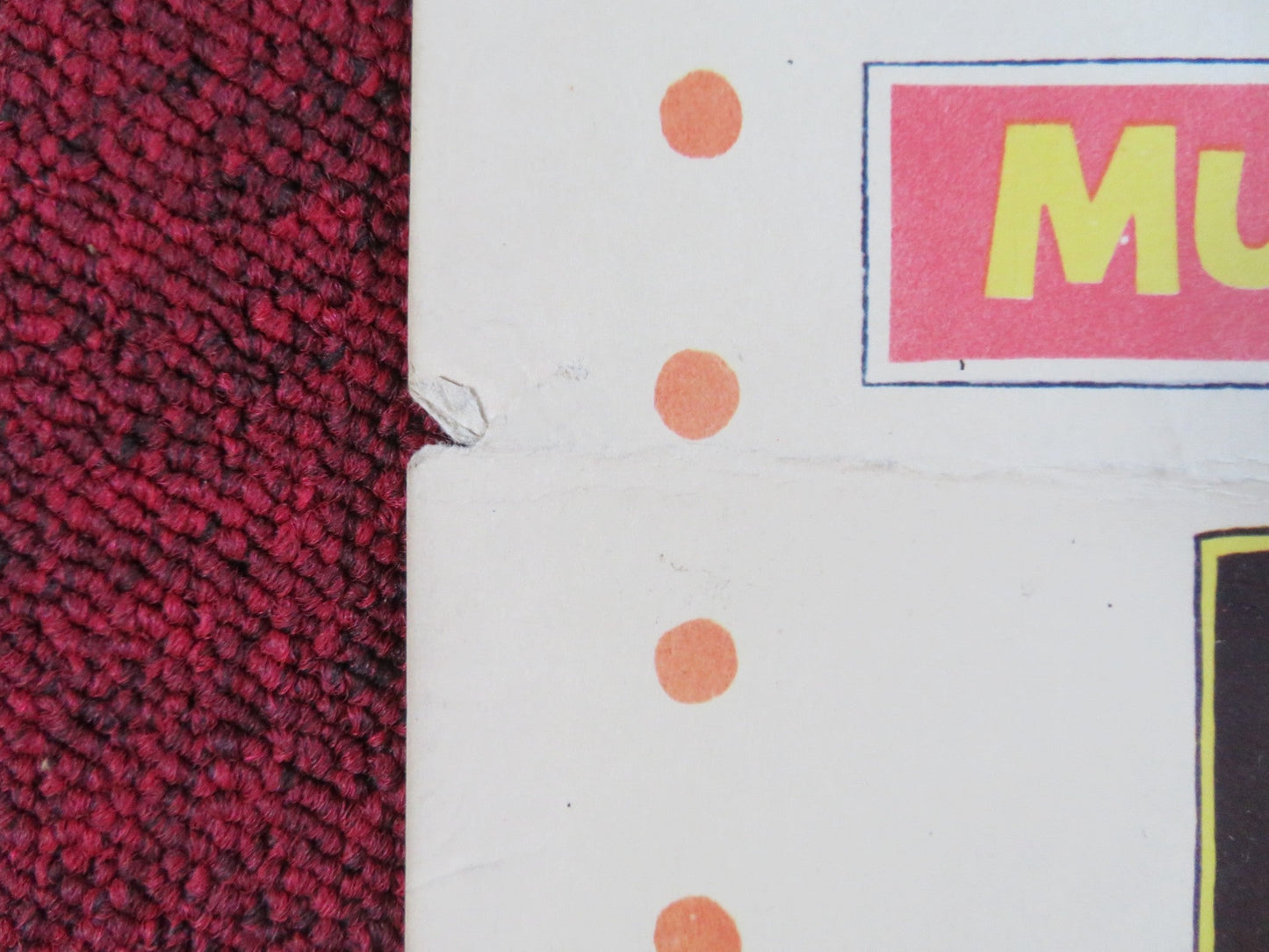 STOP YOU'RE KILLING ME US INSERT (14"x 36") POSTER BRODERICK CRAWFORD 1953 Rendezvous Cinema Movie posters