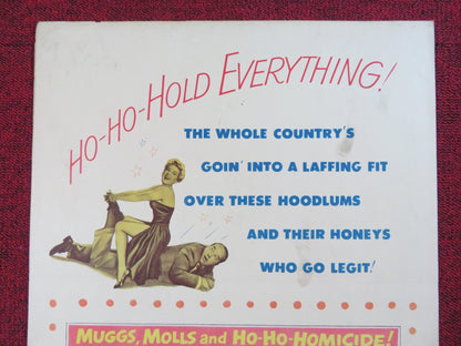 STOP YOU'RE KILLING ME US INSERT (14"x 36") POSTER BRODERICK CRAWFORD 1953 Rendezvous Cinema Movie posters