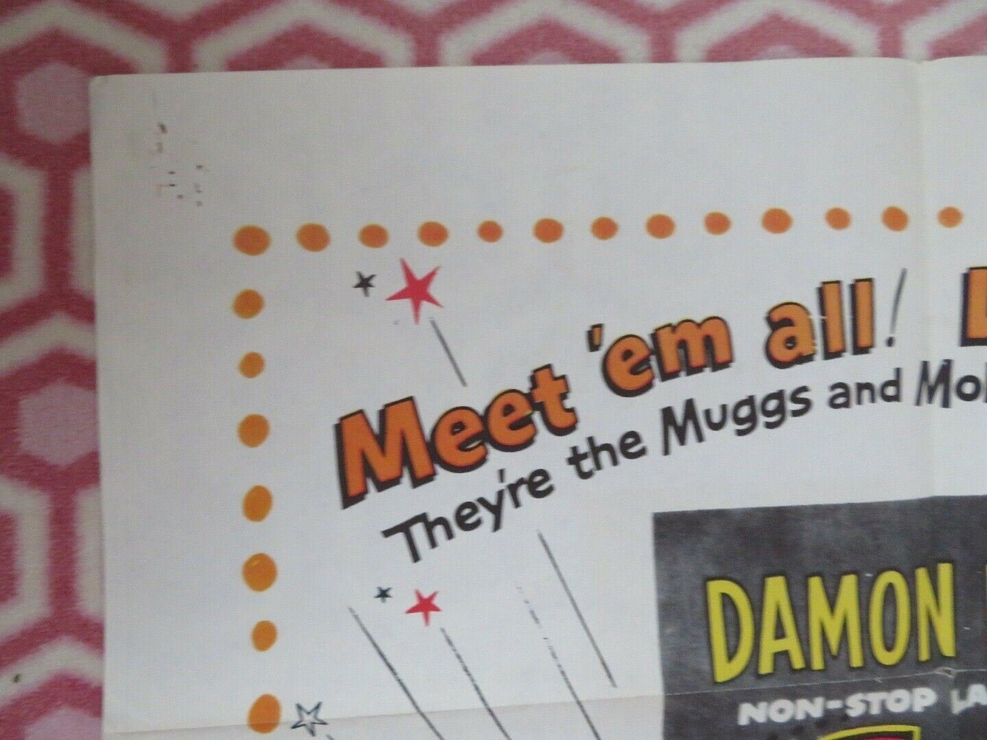 STOP YOU'RE KILLING ME US ONE SHEET POSTER BRODERICK CRAWFORD CLAIRE TREVOR 1953 Movie posters