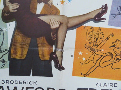 STOP YOU'RE KILLING ME US ONE SHEET POSTER BRODERICK CRAWFORD CLAIRE TREVOR 1953 Movie posters