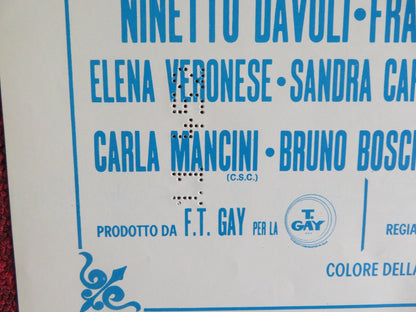 STORIA DE FRATELLI E DE CORTELLI ITALIAN LOCANDINA POSTER MAURIZIO ARENA 1973 Rendezvous Cinema Movie posters