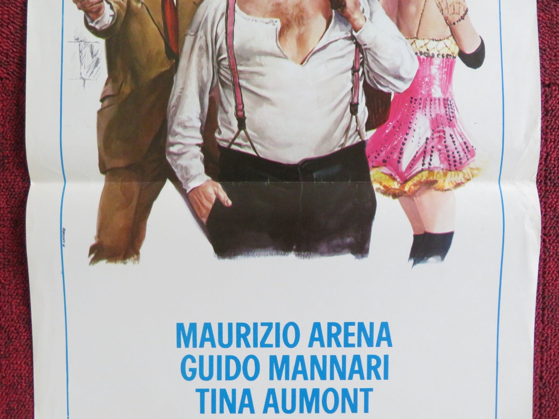 STORIA DE FRATELLI E DE CORTELLI ITALIAN LOCANDINA POSTER MAURIZIO ARENA 1973 Rendezvous Cinema Movie posters