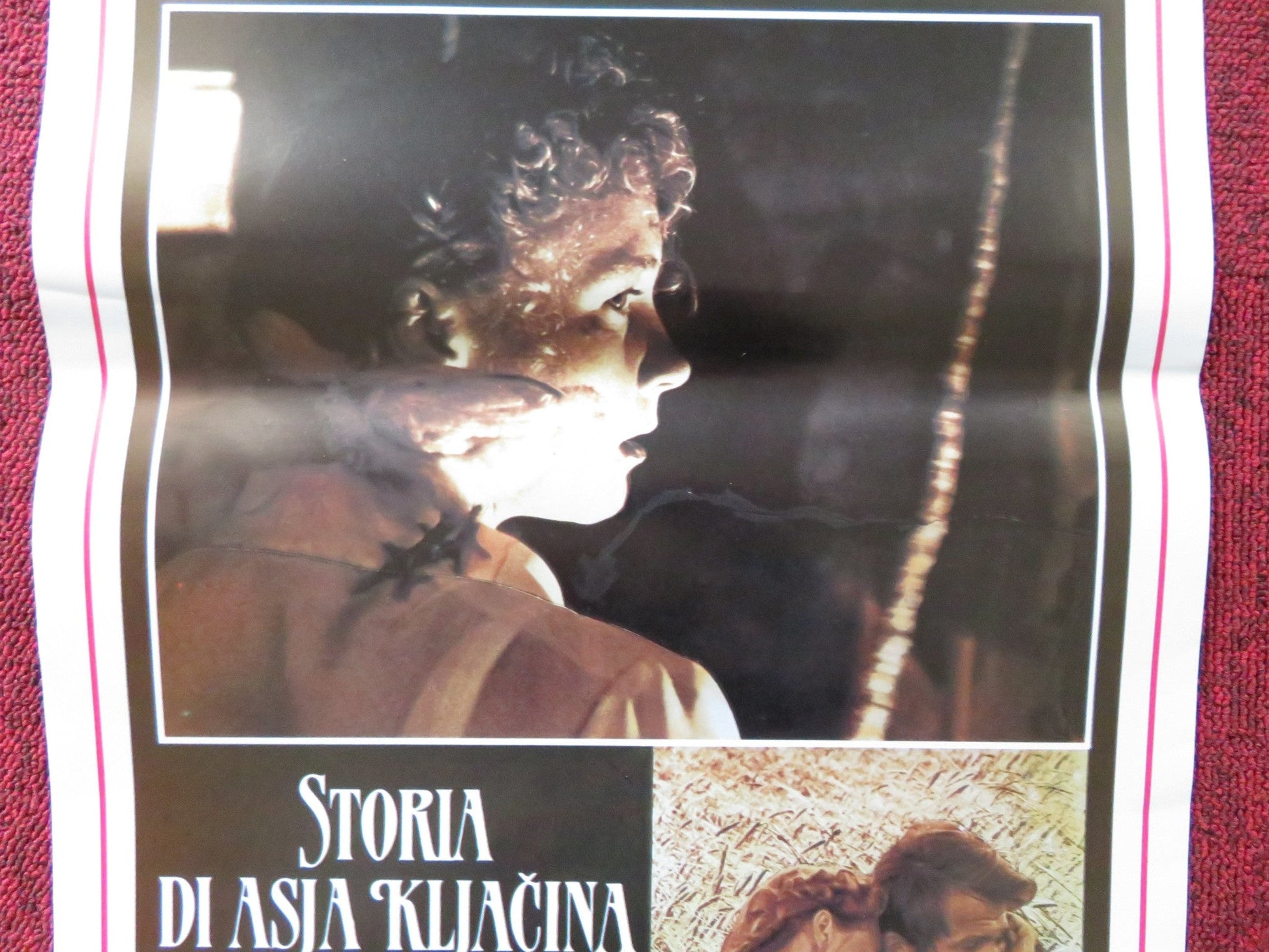 STORIA DI ASJA KLJACINA CHE AMO'SENZA SPOSARSI ITALIAN LOCANDINA POSTER 1988 Rendezvous Cinema Movie posters