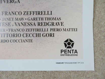 STORIA DI UNA CAPINERA ITALIAN 2 FOGLIO POSTER ANGELA BETTIS J.SCHAECH 1993 Rendezvous Cinema Movie posters