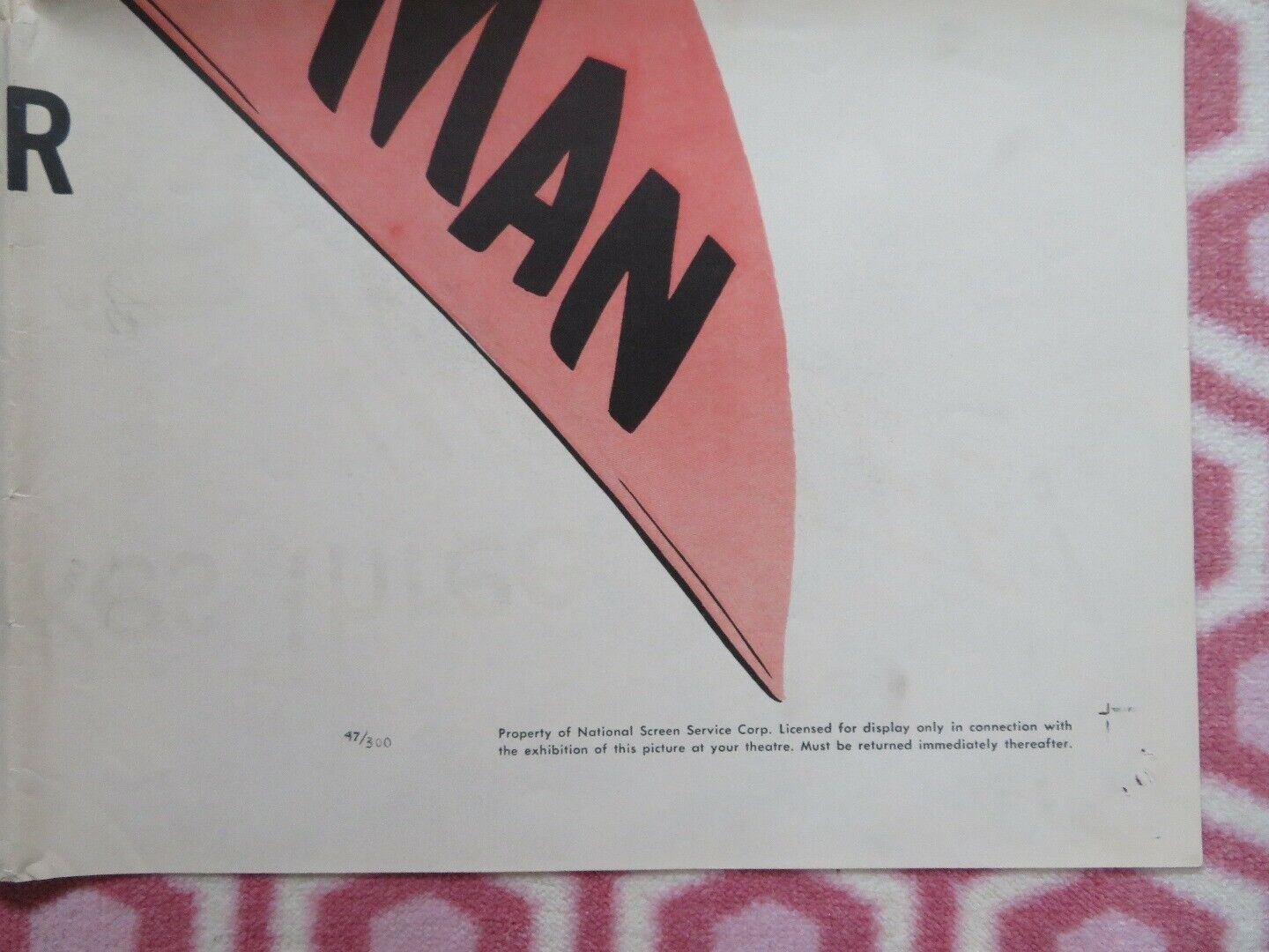 STORK BITES MAN US ONE SHEET POSTER JACKIE COOPER 1947 Movie posters