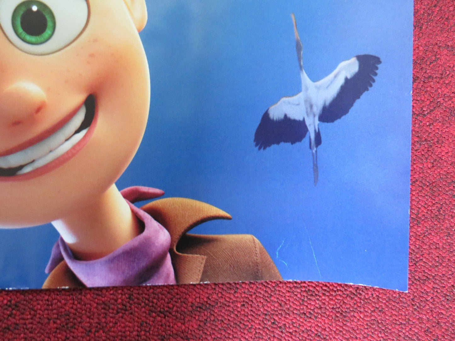 STORKS UK QUAD (30"x 40") ROLLED POSTER ANDY SAMBERG KATIE CROWN 2016 Rendezvous Cinema Movie posters