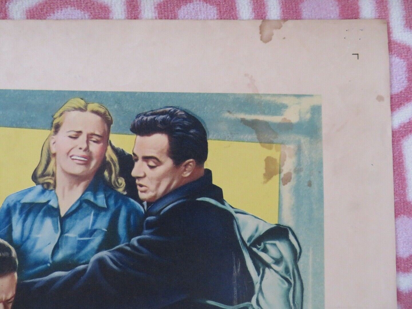 STORM FEAR US HALF SHEET (22"x 28") POSTER CORNEL WILDE JEAN WALLACE 1955 Movie posters