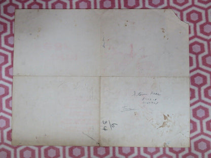 STORM FEAR US HALF SHEET (22"x 28") POSTER CORNEL WILDE JEAN WALLACE 1955 Movie posters