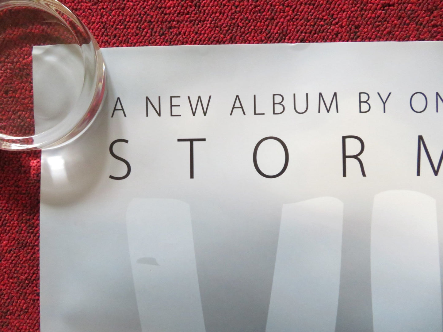 STORMS / NOCTURNES TRIO VIA UK QUAD (30"x 40") ROLLED POSTER TIM GARLAND 2011 Rendezvous Cinema Movie posters