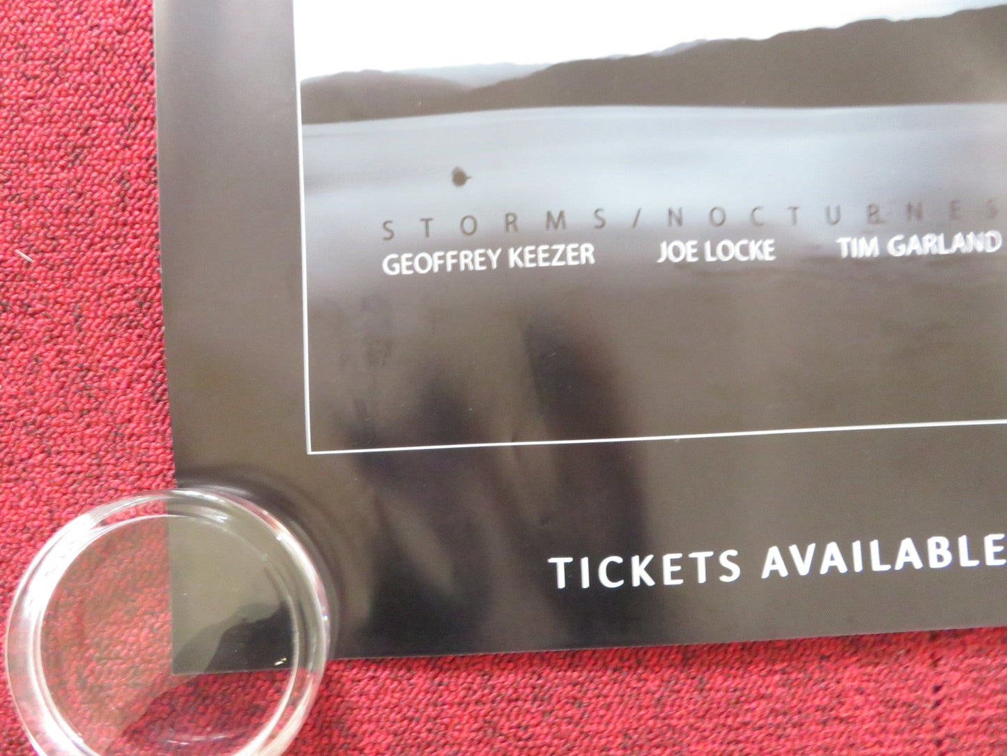 STORMS / NOCTURNES TRIO VIA UK QUAD (30"x 40") ROLLED POSTER TIM GARLAND 2011 Rendezvous Cinema Movie posters