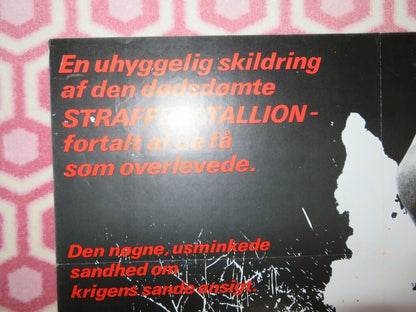 STRAFFEBATALLION 999 GERMAN POSTER (34"x 24") GEORG THOMAS 1960 Movie posters