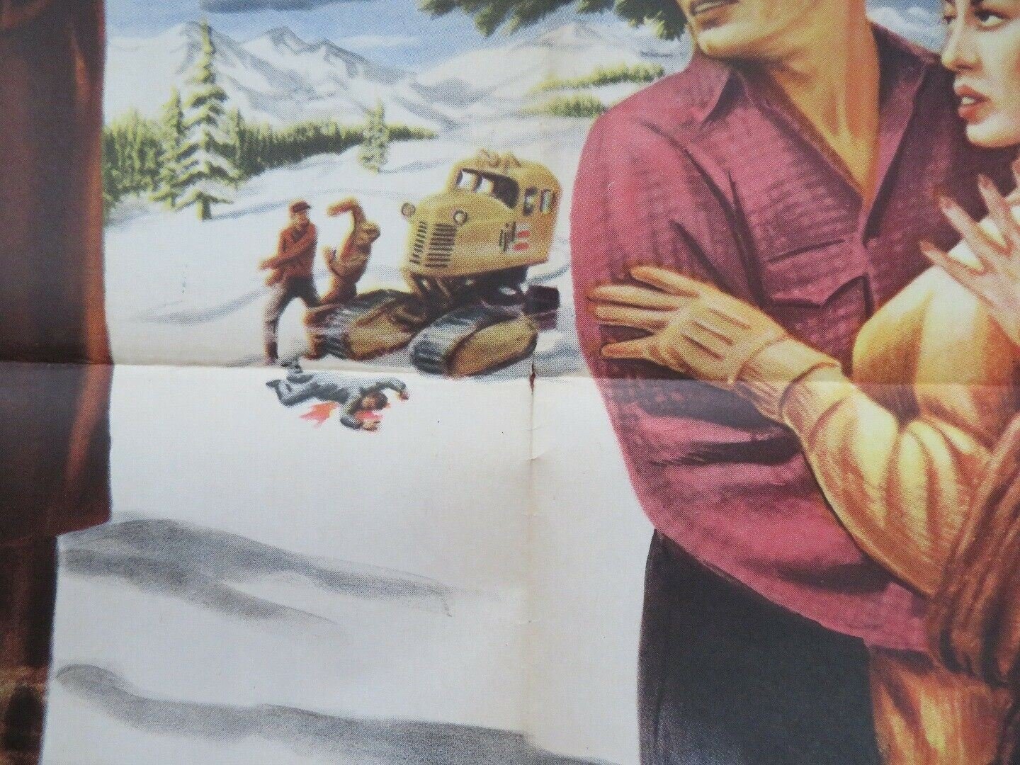 STRANGE ADVENTURE US ONE SHEET POSTER JOAN EVANS BEN COOPER 1956 Movie posters