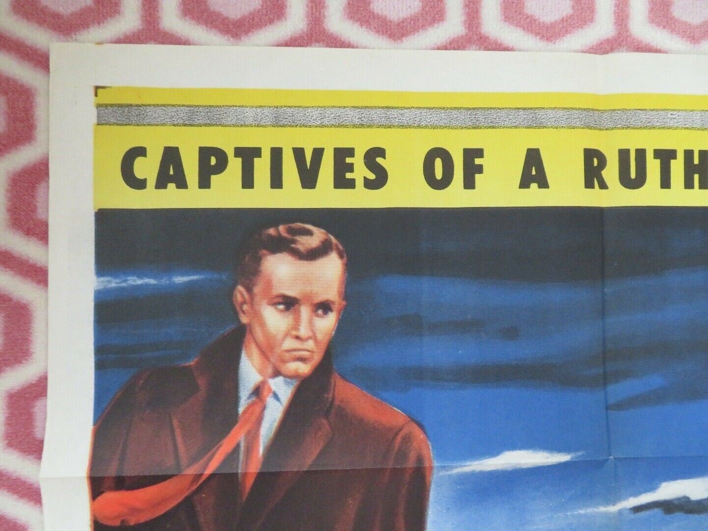 STRANGE ADVENTURE US ONE SHEET POSTER JOAN EVANS BEN COOPER 1956 Movie posters