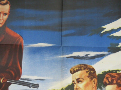 STRANGE ADVENTURE US ONE SHEET POSTER JOAN EVANS BEN COOPER 1956 Movie posters