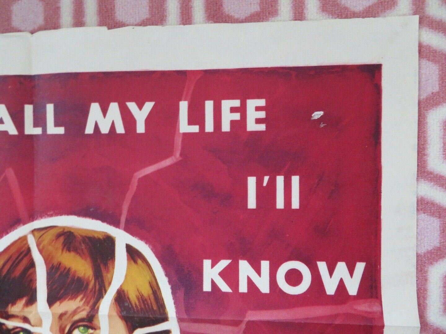 STRANGE AFFECTION US ONE SHEET POSTER RICHARD ATTENBROUGH JILL ADAMS 1959 Movie posters