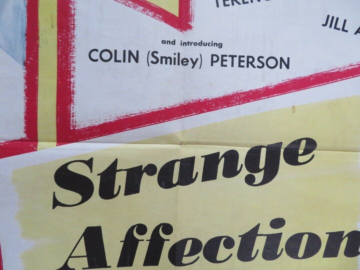 STRANGE AFFECTION US ONE SHEET POSTER RICHARD ATTENBROUGH JILL ADAMS 1959 Movie posters