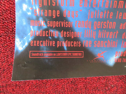 STRANGE DAYS VHS POSTER RALPH FIENNES ANGELA BASSETT 1995 Rendezvous Cinema Movie posters