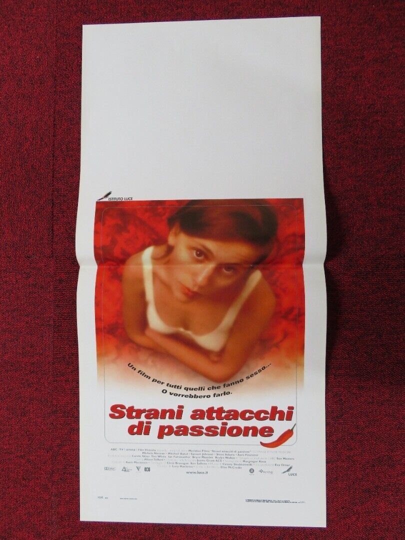 STRANGE FITS OF PASSION ITALIAN LOCANDINA (27.5"x13") POSTER MICHELA NOONAN '00 Movie posters