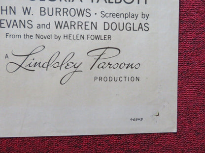 STRANGE INTRUDER FOLDED US ONE SHEET POSTER EDMUND PURDOM IDA LUPINO 1956 Movie posters