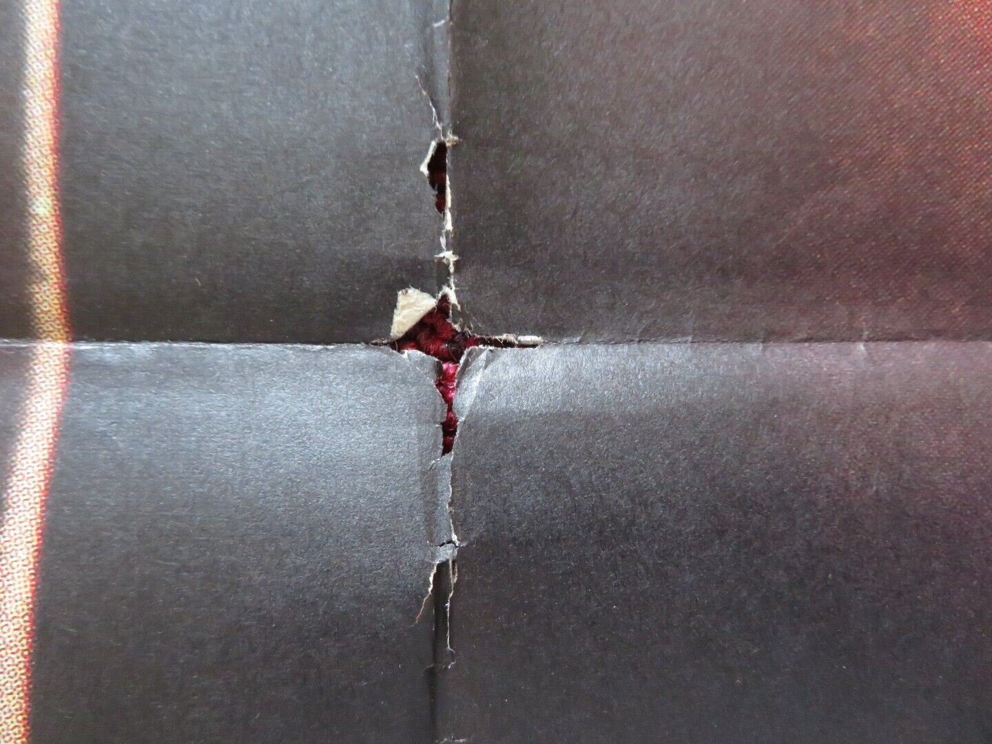 STRANGE INTRUDER FOLDED US ONE SHEET POSTER EDMUND PURDOM IDA LUPINO 1956 Movie posters