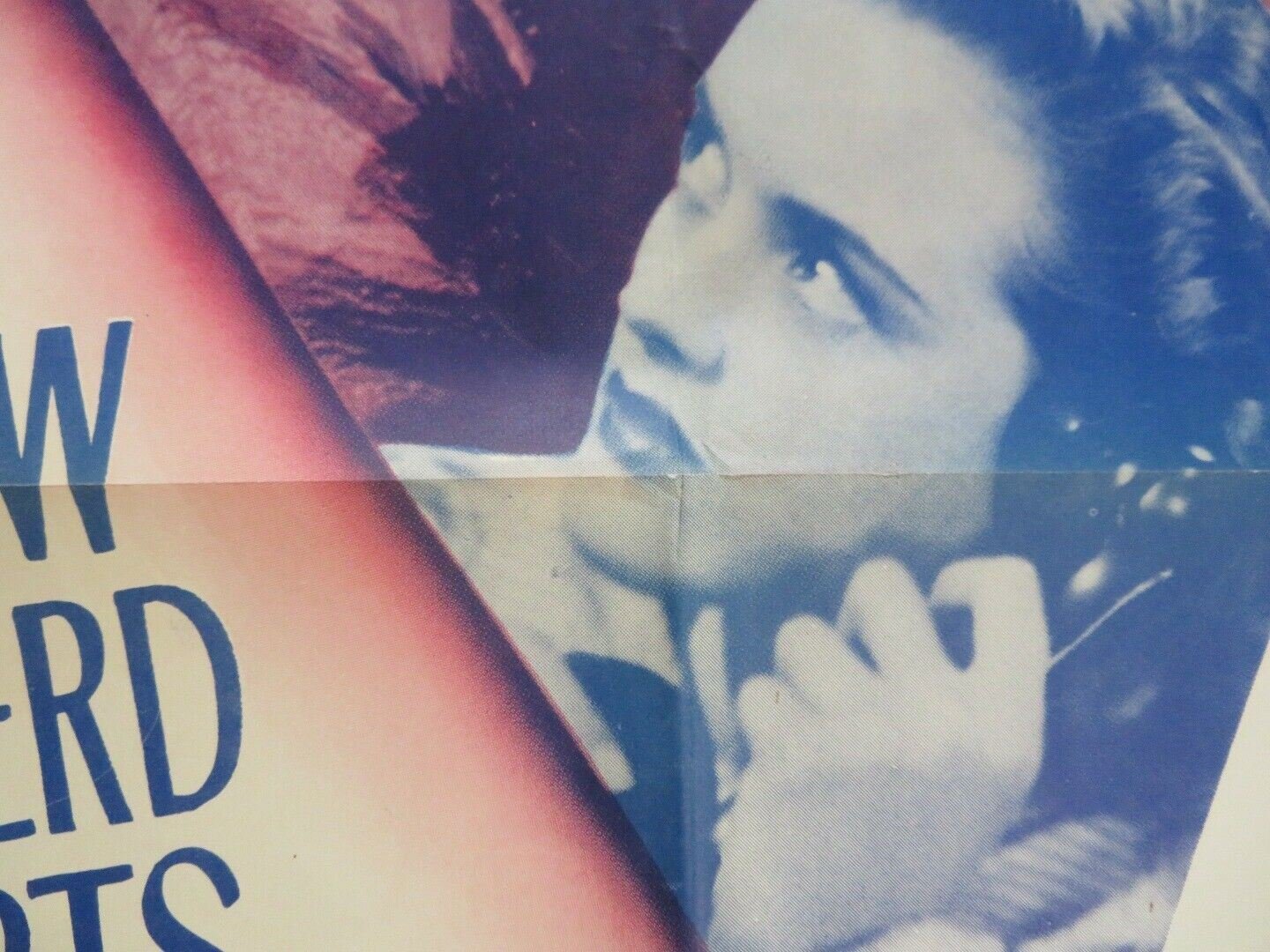 STRANGE TRIANGLE FOLDED US ONE SHEET POSTER SIGNE HASSO PRESTON FOSTER 1946 Movie posters