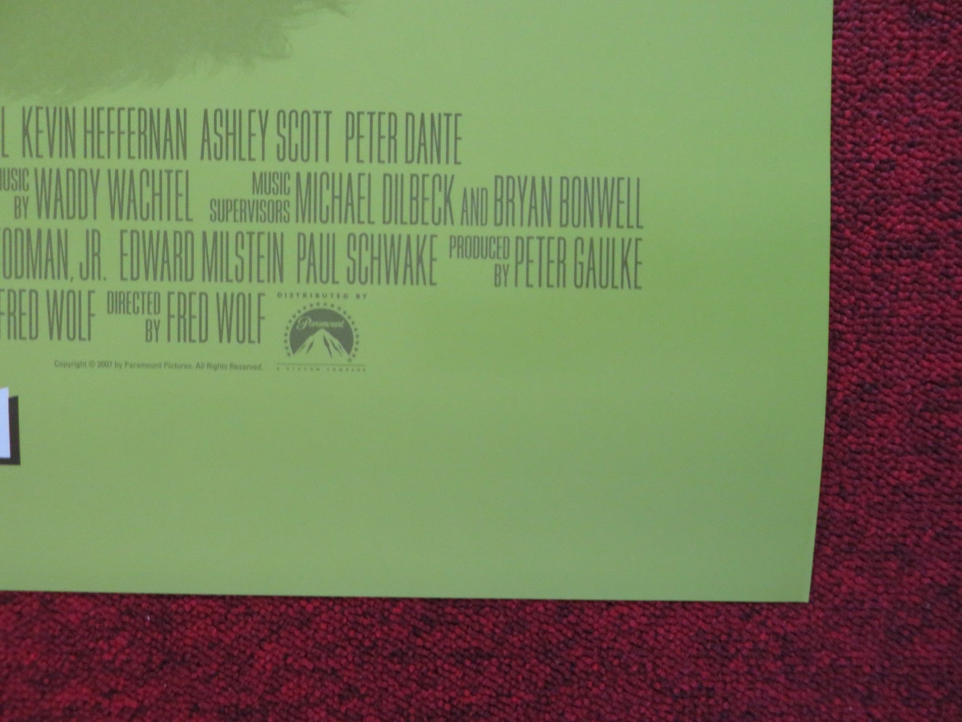 STRANGE WILDERNESS US ONE SHEET ROLLED POSTER STEVE ZAHN JONAH HILL 2008 Rendezvous Cinema Movie posters