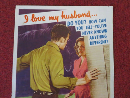 STRANGER AT MY DOOR US INSERT (14"x 36") POSTER MACDONALD CAREY 1956 Movie posters