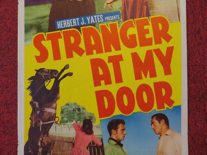 STRANGER AT MY DOOR US INSERT (14"x 36") POSTER MACDONALD CAREY 1956 Movie posters