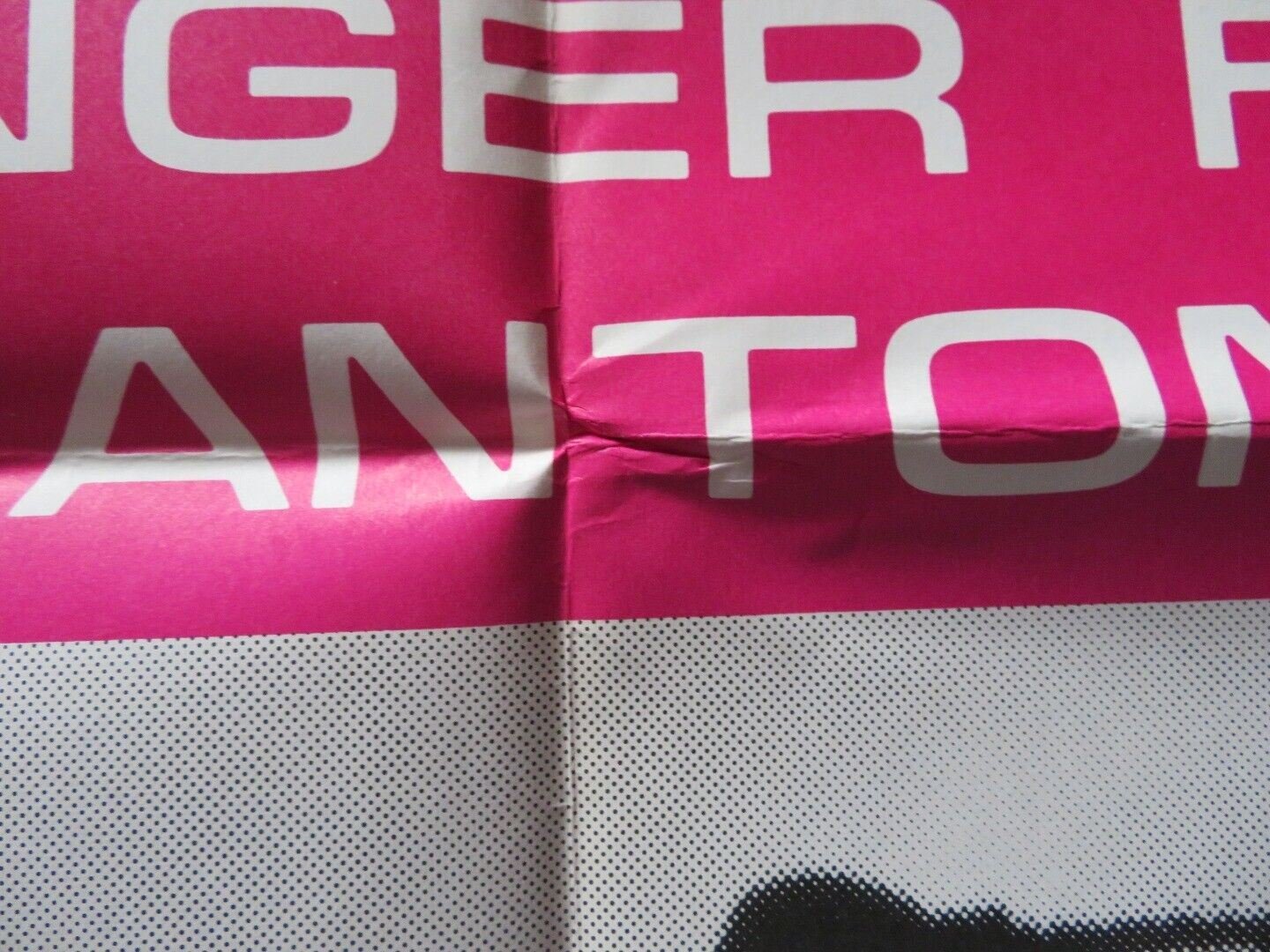 STRANGER FROM CANTON FOLDED US ONE SHEET POSTER (35"x23") JASON PIAO PAI 1973 Rendezvous Cinema Movie posters