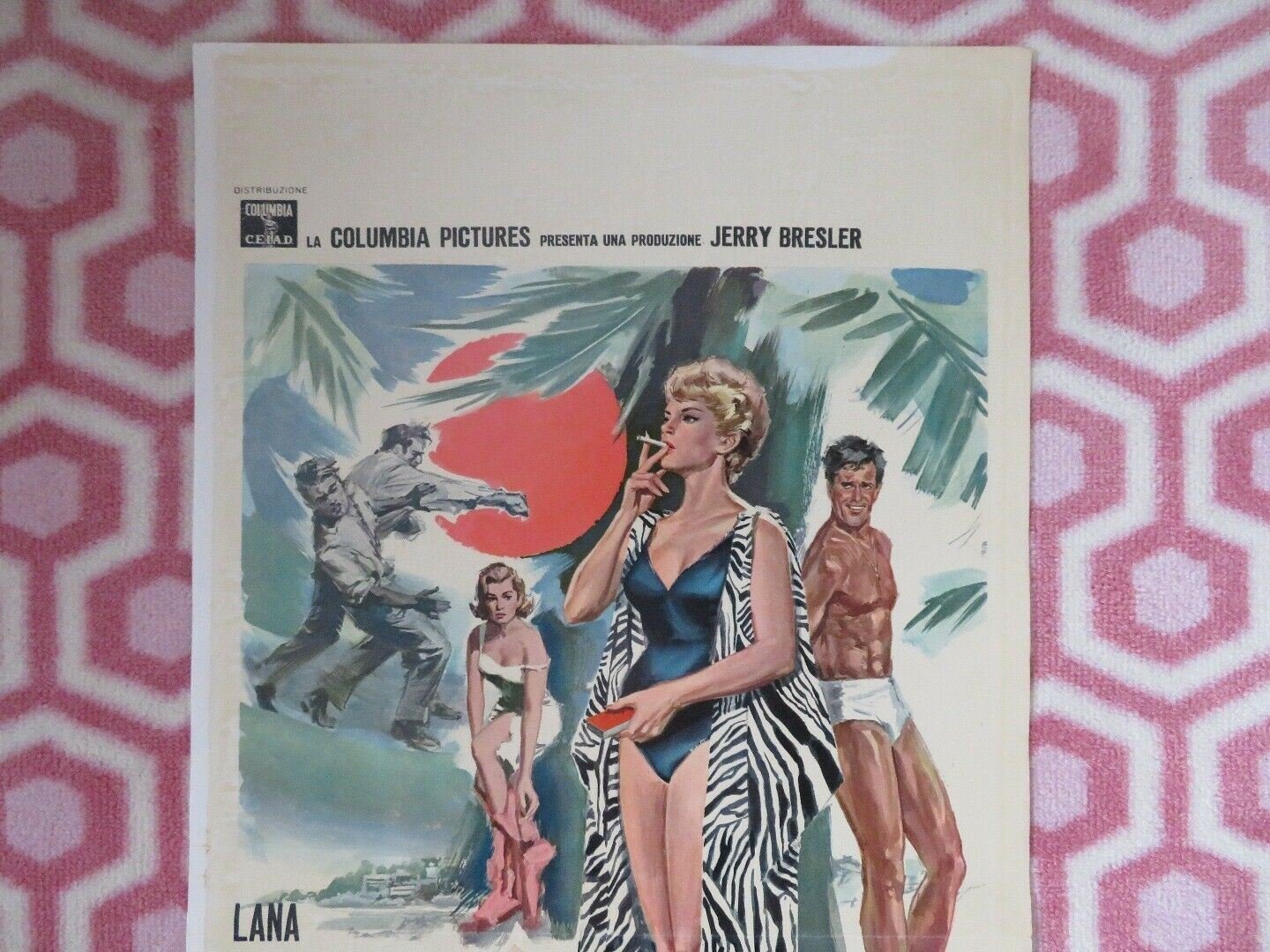 STRANI AMORI/ Love Has Many Faces ITALIAN LOCANDINA (27.5"x 13") POSTER 1965 Movie posters