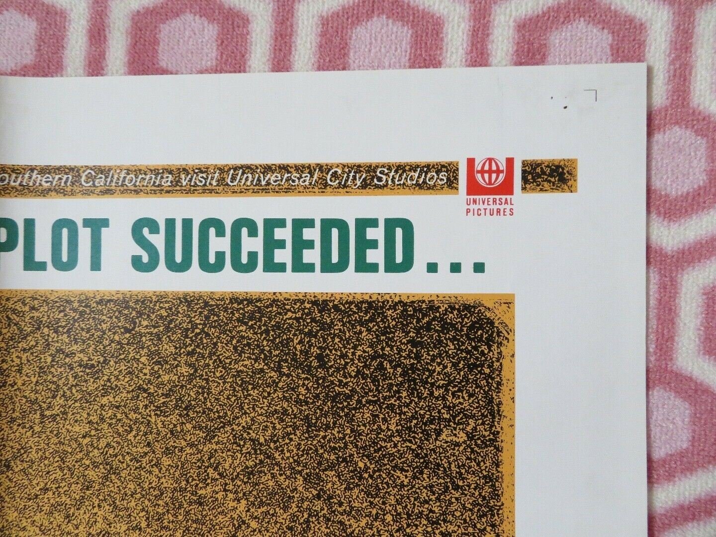 STRATEGY OF TERROR US ONE SHEET POSTER HUGH O'BRAIN BARBARA RUSH 1969 Movie posters