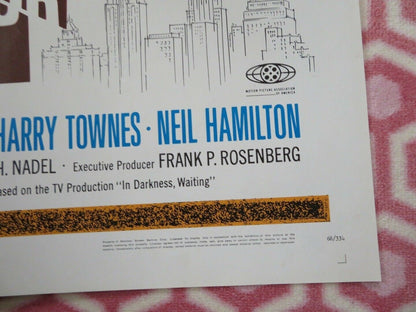 STRATEGY OF TERROR US ONE SHEET POSTER HUGH O'BRAIN BARBARA RUSH 1969 Movie posters