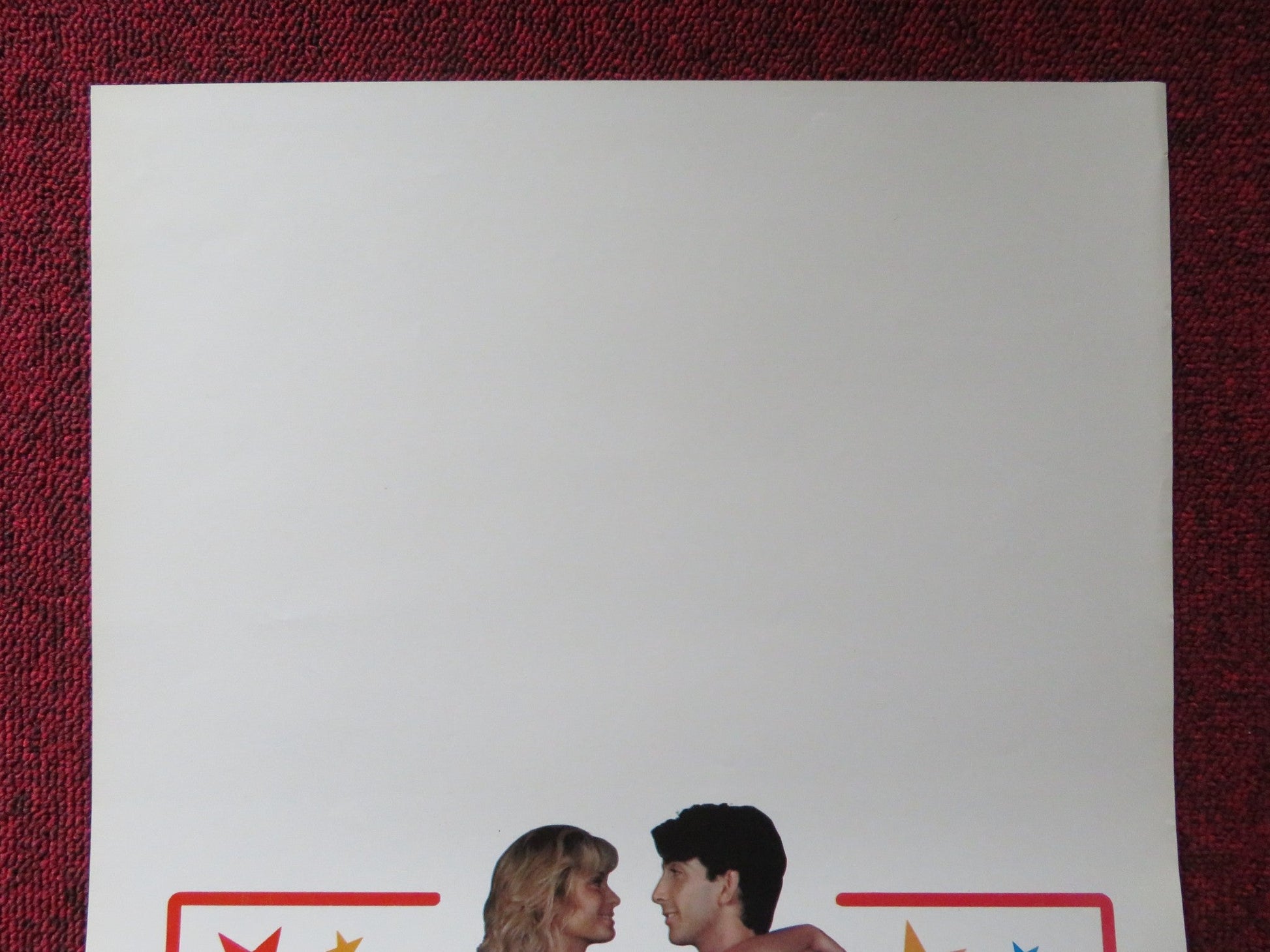 STREET DANCE ITALIAN LOCANDINA POSTER MARCELLO MODUGNO LARA LAMBERTI 1984 Rendezvous Cinema Movie posters