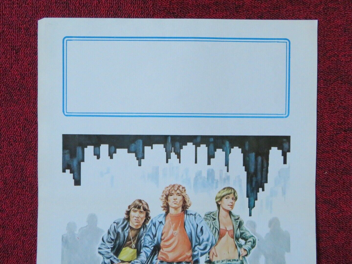 STREET DOGS-I TEPPISTI DELLA STRADA ITALIAN LOCANDINA (27.5"x13") POSTER 1982 - Rendezvous Cinema