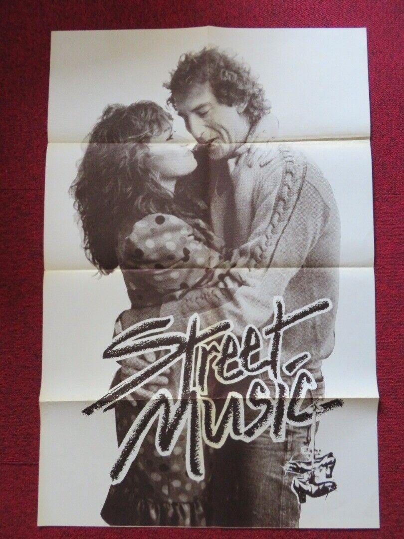 STREET MUSIC FOLDED US ONE SHEET POSTER LARRY BREEDING 1981 Movie posters