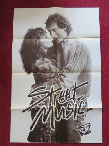 STREET MUSIC FOLDED US ONE SHEET POSTER LARRY BREEDING 1981 Movie posters