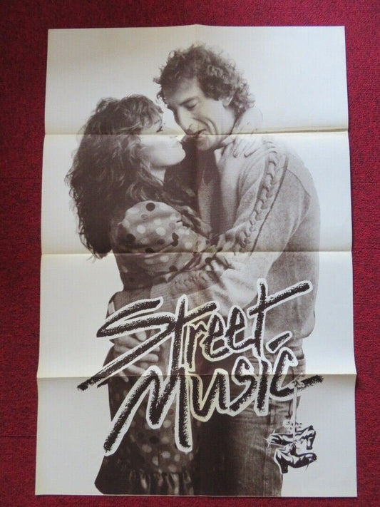 STREET MUSIC FOLDED US ONE SHEET POSTER LARRY BREEDING 1981 Movie posters