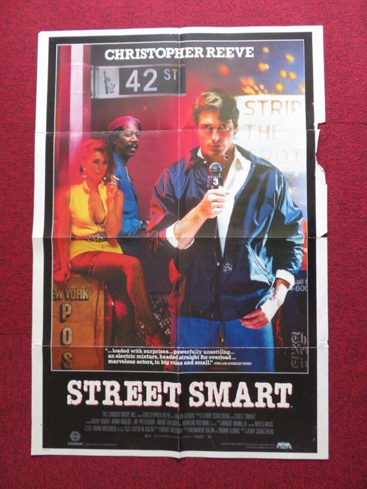 STREET SMART US ONE SHEET POSTER CANNON CHRISTOPHER REEVE 1987 Movie posters