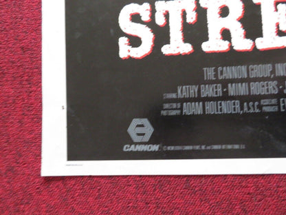 STREET SMART US ONE SHEET POSTER CANNON CHRISTOPHER REEVE 1987 Movie posters